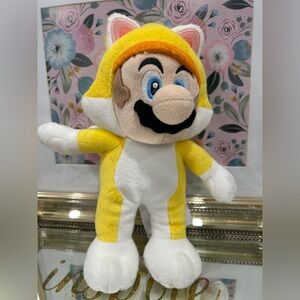 Super Mario Yellow Cat Plush Toy